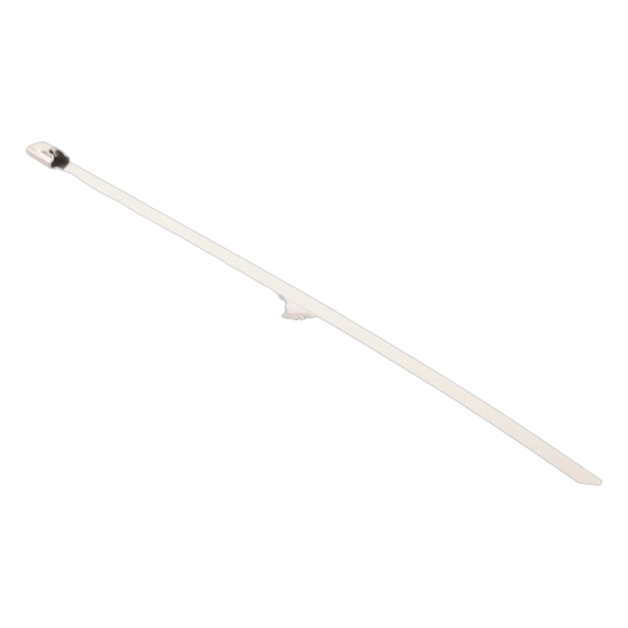 Cincho de acero inoxidable con durabilidad extrema para instalación en exterior de 4.6 x 0.25 x 201mm 100pzs TH-S-201 - SILYMX