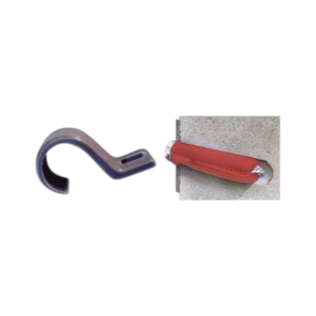 Kit de 3 grapas, 3 taquetes Y 3 tornillos para sujetar conductores redondos o tubo en muro TK-2026 - SILYMX