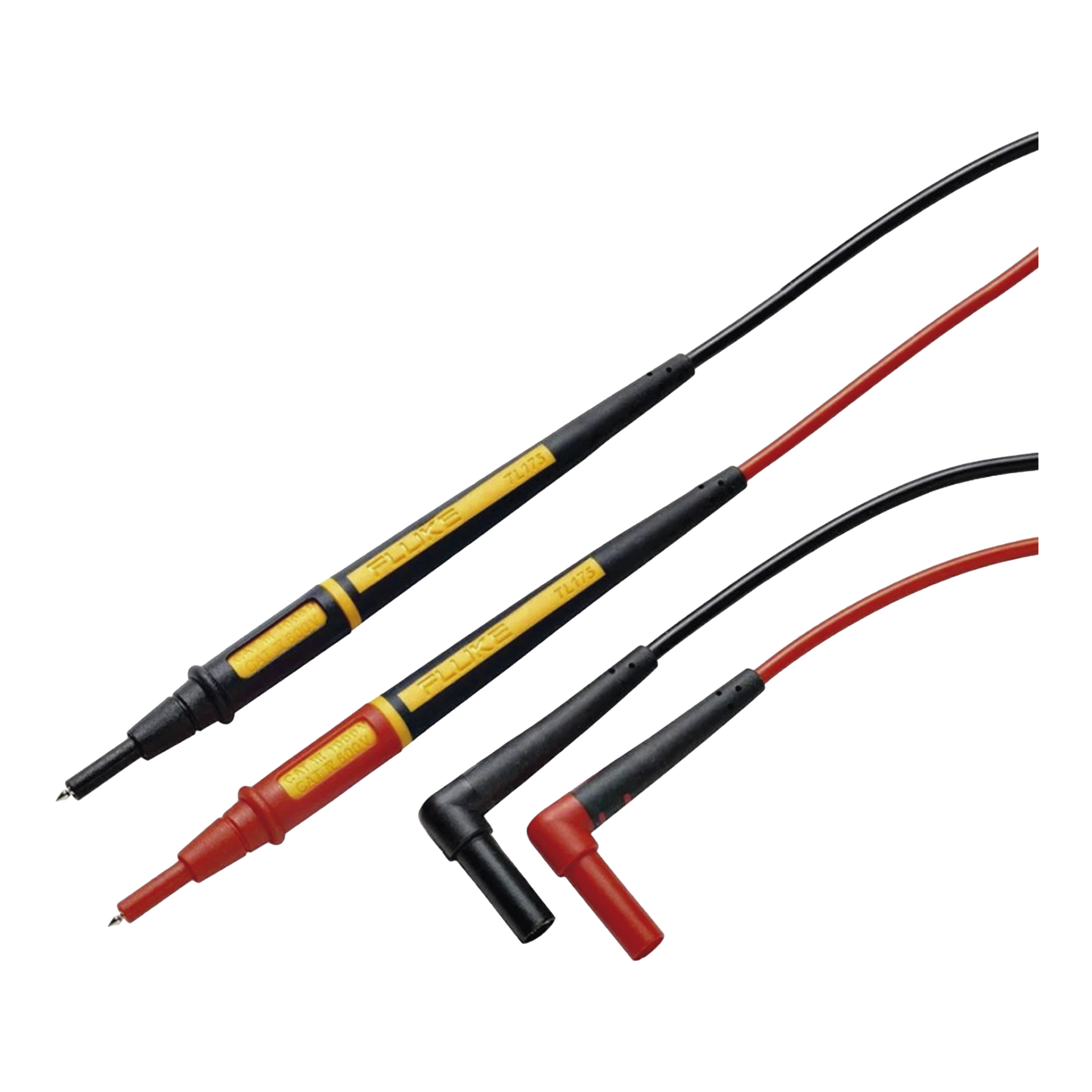 Puntas de Prueba TwistGuard™ con Cables de Silicona con Doble Aislamiento, CAT II, CAT III, CAT IV FLUKE TL175 - SILYMX