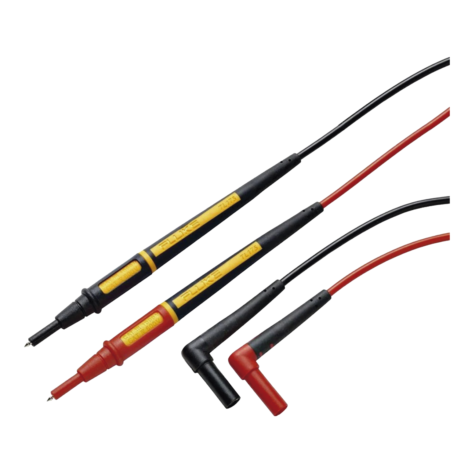 Puntas de Prueba TwistGuard™ con Cables de Silicona con Doble Aislamiento, CAT II, CAT III, CAT IV FLUKE TL175 - SILYMX