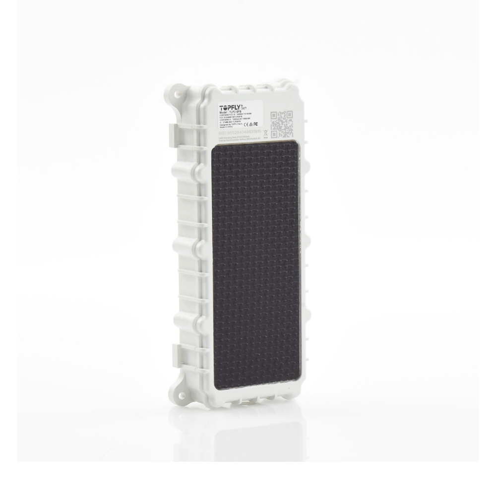 Rastreador satelital GPS 4G LTE para transporte y logística carga solar y alarma de sabotaje compatible con EpcomGPS Batería de 9600 mAh TLP2-SFB - SILYMX