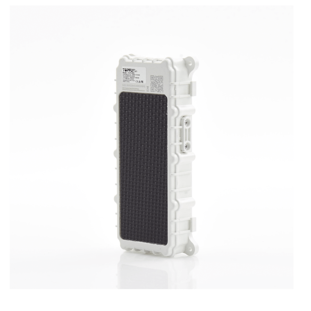 Rastreador satelital GPS 4G LTE para transporte y logística carga solar y alarma de sabotaje compatible con EpcomGPS Batería de 9600 mAh TLP2-SFB - SILYMX