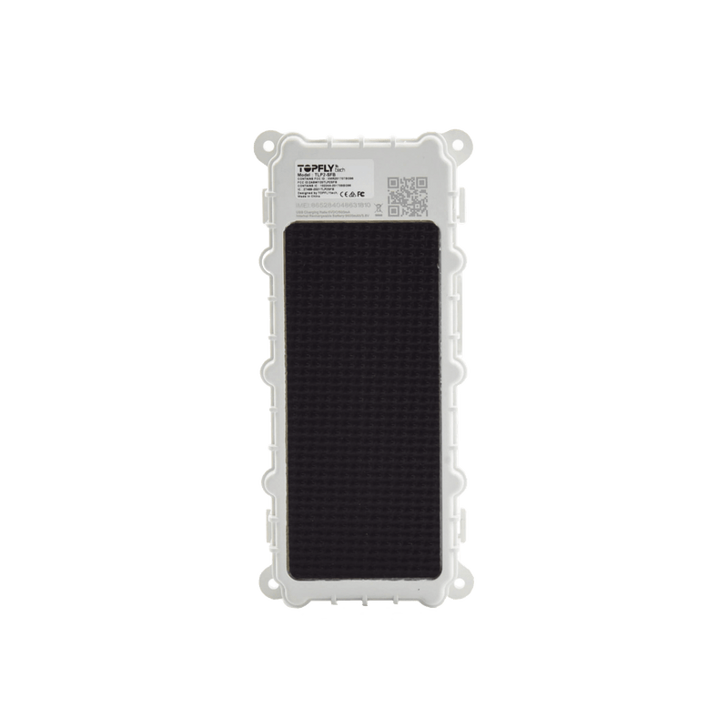 Rastreador satelital GPS 4G LTE para transporte y logística carga solar y alarma de sabotaje compatible con EpcomGPS Batería de 9600 mAh TLP2-SFB - SILYMX