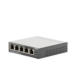 Switch Escritorio No Administrable de 5 puertos 10/100/1000 Mbps Con 4 puertos PoE 802.3af/at de hasta 65 W PoE Extendido hasta 250 metros TL-SG1005P