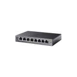 Switch TP-Link Gigabit Ethernet Easy Smart PoE 8 Puertos 10/100/1000Mbps (4x PoE) 16 Gbit/s 4000 entradas No Administrable TL-SG108PE - SILYMX
