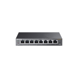 Switch TP-Link Gigabit Ethernet Easy Smart PoE 8 Puertos 10/100/1000Mbps (4x PoE) 16 Gbit/s 4000 entradas No Administrable TL-SG108PE - SILYMX