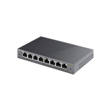 Switch TP-Link Gigabit Ethernet Easy Smart PoE 8 Puertos 10/100/1000Mbps (4x PoE) 16 Gbit/s 4000 entradas No Administrable TL-SG108PE - SILYMX