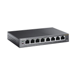 Switch TP-Link Gigabit Ethernet Easy Smart PoE 8 Puertos 10/100/1000Mbps (4x PoE) 16 Gbit/s 4000 entradas No Administrable TL-SG108PE - SILYMX