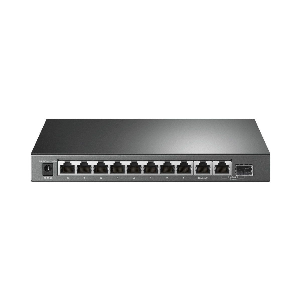 Switches PoETP - LINKTLSG1210MPSwitch No Administrable 10 Puertos Gigabit PoE+ 123W Extend 250m TP - LINK TL - SG1210MP - SILYMX