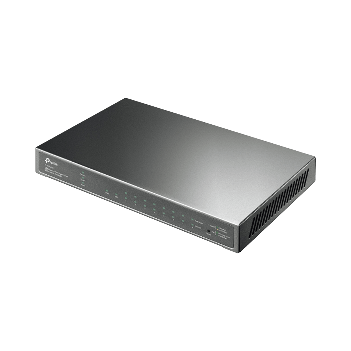 Switches PoETP - LINKTL-SG2210PSwitch Administrable 8 Puertos Gigabit PoE+ 61W 2 SFP Omada SDN TP - LINK TL - SG2210P - SILYMX