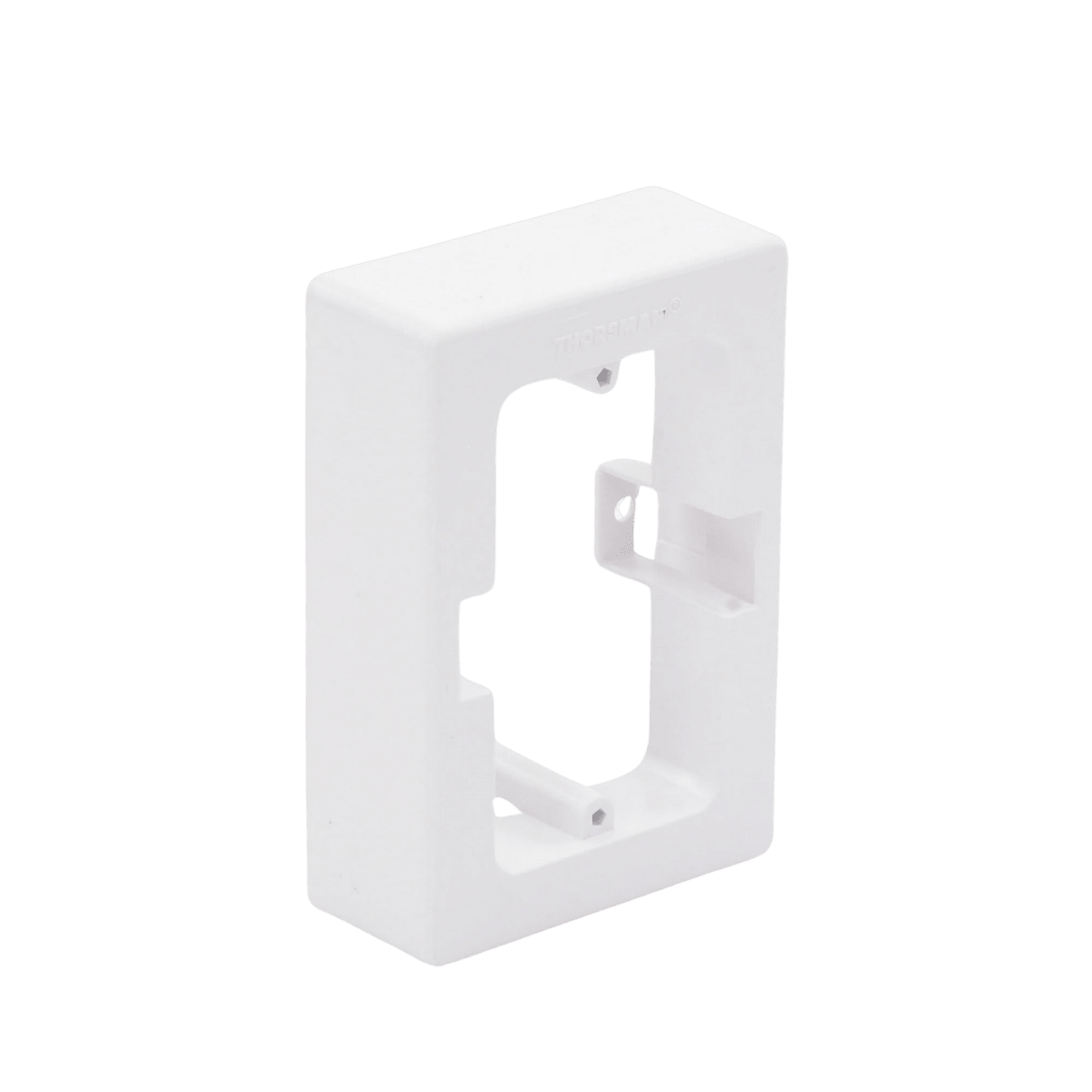Cajas SuperficialesTHORSMANTMK-CCaja Universal sin Fondo THORSMAN TMK - C · PVC/ABS Auto - Extinguible · UL94V0 · NOM - 001 - SEDE - 2005 · Blanca - SILYMX