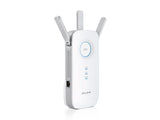 Repetidor Extensor de Cobertura TP-LINK WiFi AC 1750 Mbps doble banda 2.4 GHz y 5 GHz con 1 puerto 1000 Mbps 3 antenas RE450 - SILYMX