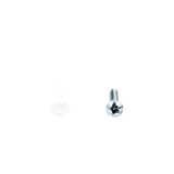 Paquete de 20 taquetes blancos 3/4" y 20 tornillos 8mm x 3/4" 1101-05002 TP-0-KIT - SILYMX