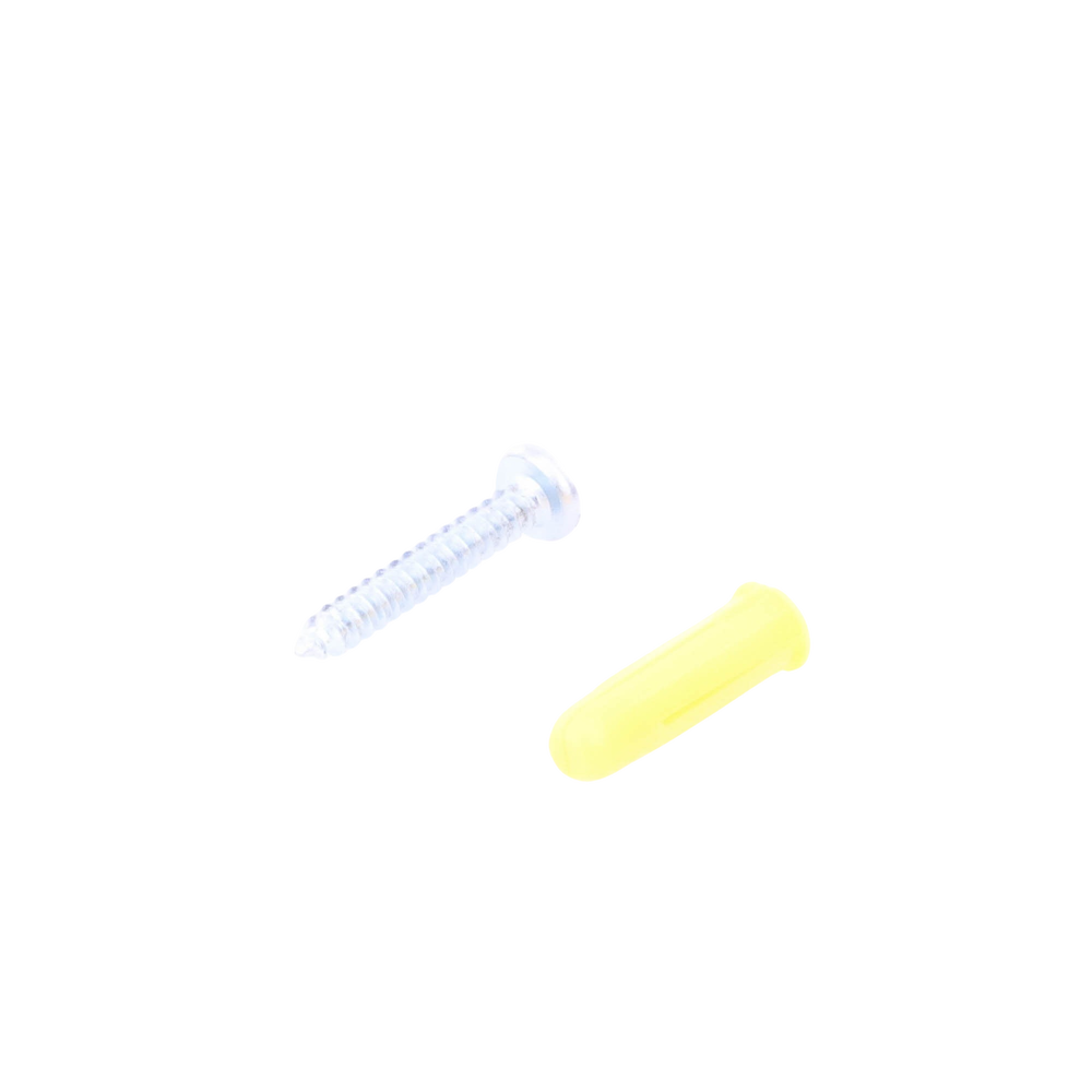 Paquete de 20 taquetes amarillo 1" y 20 tornillos 8mm x 1" TP-1X-KIT - SILYMX