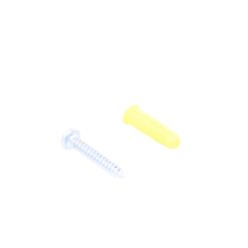 Paquete de 20 taquetes amarillo 1" y 20 tornillos 8mm x 1" TP-1X-KIT - SILYMX