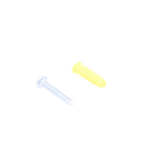 Paquete de 20 taquetes amarillo 1" y 20 tornillos 8mm x 1" TP-1X-KIT - SILYMX