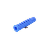 Taquete Azul Para Tornillo 12mm X 2 In 100pzs Color Azul TP-3 - SILYMX