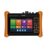 Probador de Vídeo OTDR Pantalla LCD de 7" IP ONVIF 8MP TVI 8MP CVI 8MP AHD SDI EX‐SDI Cable TDR Prueba de Red de Fibra Óptica TPTURBO4KOTDR - SILYMX