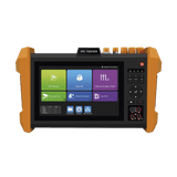 Probador de Vídeo con Pantalla LCD de 7" IP ONVIF 8MP TVI  8MP CVI 8MP AHD SDI EX SDI Multímetro Cable TDR Prueba de Red de Fibra Óptica Medidor de Distancia Laser Cámara Integrada TPTURBO8KPLUS - SILYMX