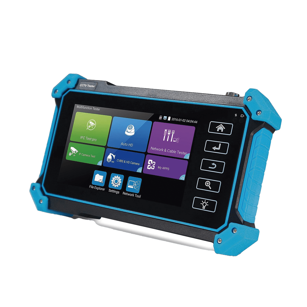 Probador de Vídeo Prueba de cámara analógica Prueba de cámara IP Soporta ONVIF 4K H.264 y H.265 TVI de 8 MP CVI de 8 MP AHD de 8 MP Entrada VGA soporta 1920x1200P 60FPS Entrada HDMI soporta 4K TPTURBOLITE - SILYMX