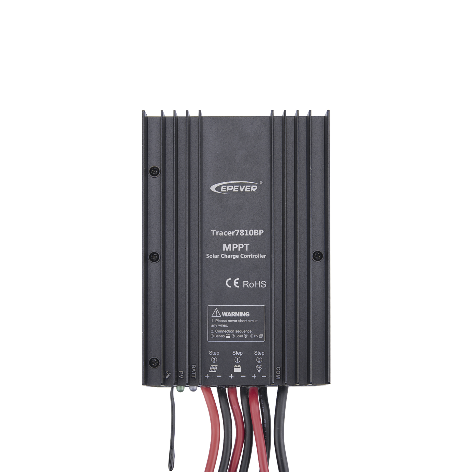 Controlador Solar MPPT 30A 12/24V, Máximo Voltaje de Circuito Abierto Voc 100Vcc, Configurable para Baterías de Litio EPEVER TRACER7810BP - SILYMX