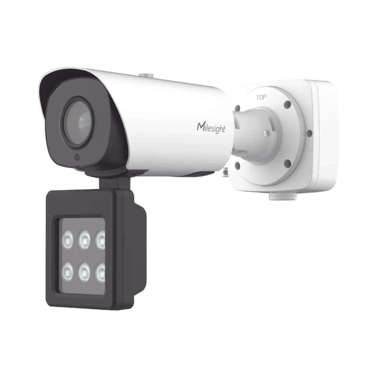 Camaras IP BalaMILESIGHTTS4466-X4RWE-WCamara Bullet IP Inteligente IA Reconocimiento Vehicular Luz Suplementaria Trafico MILESIGHT TS4466 - X4RWE - W - SILYMX