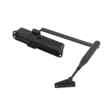 Cierrapuertas Fuerza 4/ Para puertas de hasta 1100 mm de Ancho/ Color Negro /Certificación UL - SILYMX