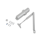 Cierrapuertas Fuerza 4 Para puertas de hasta  hasta 80 kg 1100 mm de Ancho Color Plata Certificación UL TSCOMP - SILYMX