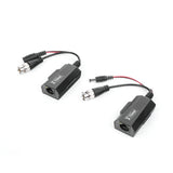 Kit de transceptores activos con conector para alimentación (12V/24Vcc/AC) TurboHD Distancia de hasta 150 m en 4K - SILYMX