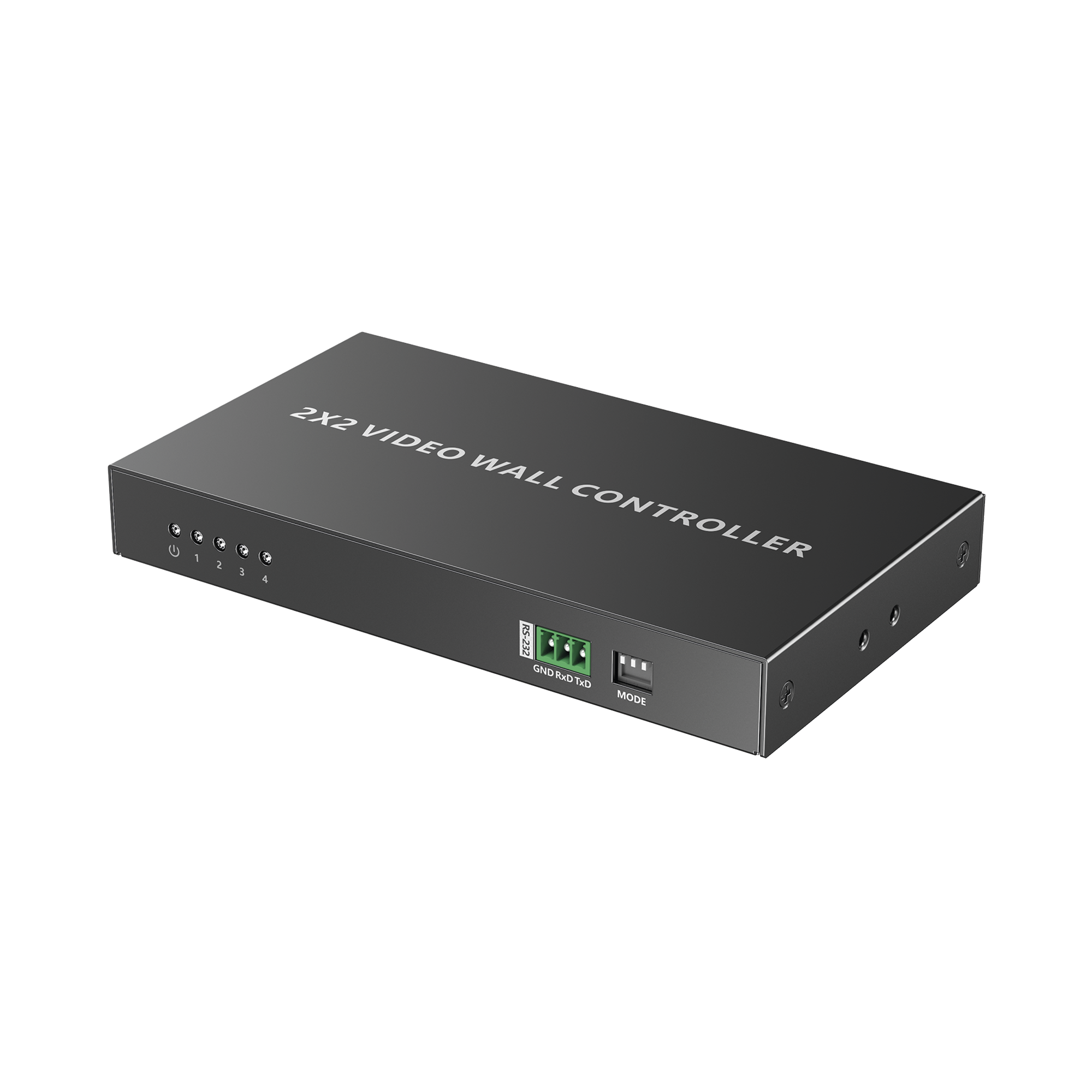 Controlador de VideoWall EPCOM TT104VW | Procesador 2x2, HDMI 1080p, Múltiples Modos de Vista, Audio y RS232