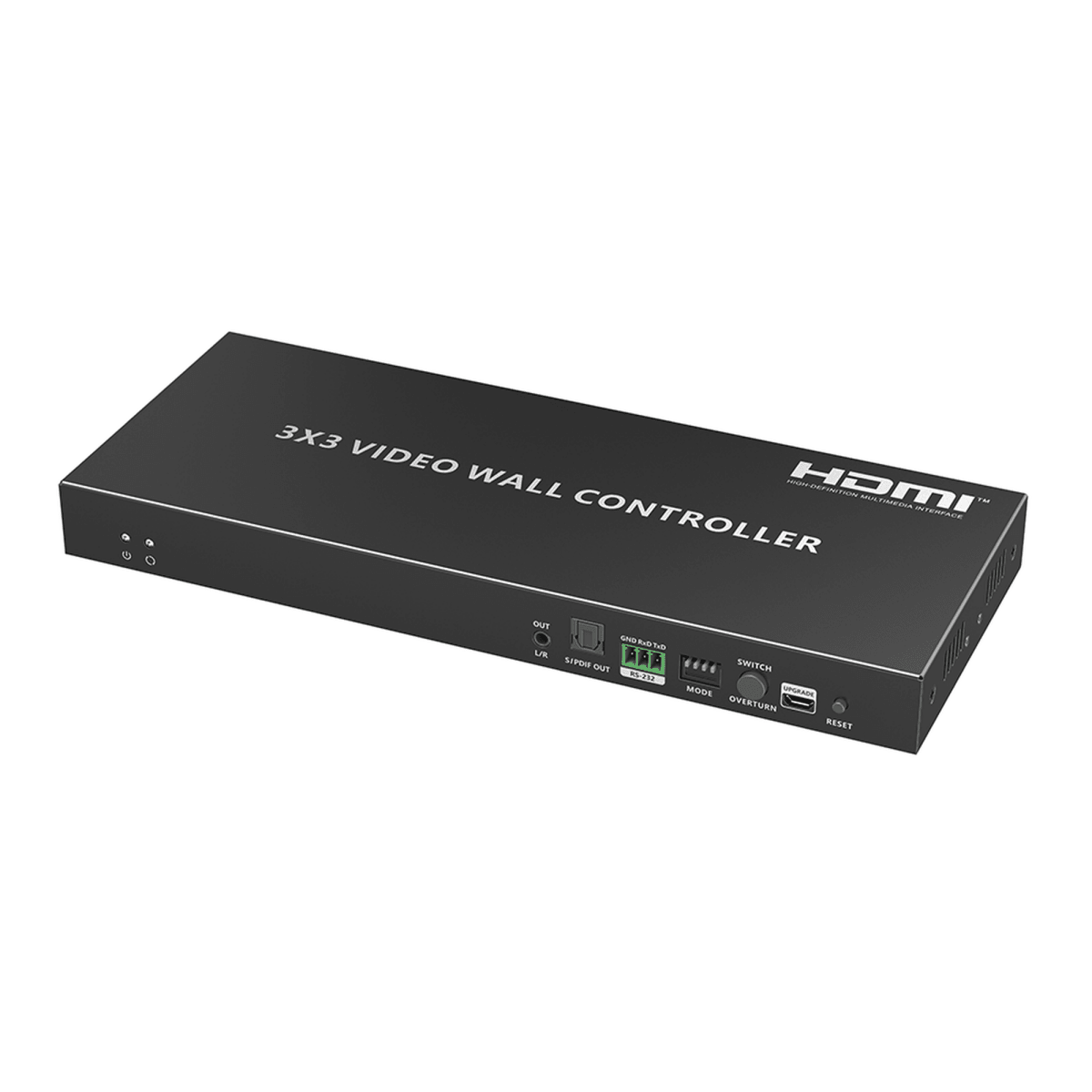 Kits Extensores, Convertidores , Divisores, HDMI, VGA, DVIEPCOM TITANIUMTT109VW4KControlador Video Wall 3x3 1 HDMI a 9 HDMI 4K 60Hz EPCOM TITANIUM TT109VW4K - SILYMX