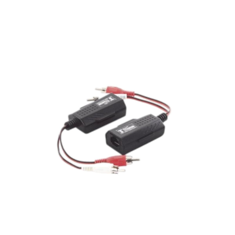 Balun Extensor de audio análogo estéreo RCA a RJ45 TT2001A - SILYMX