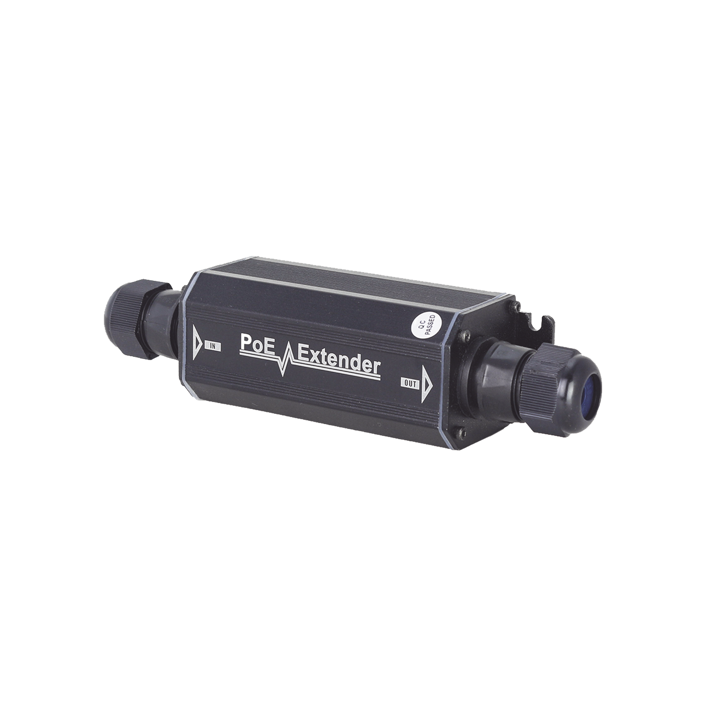 Extensor Gigabit PoE para Intemperie TT-2001EX-POE · 1 Puerto Entrada PoE 1 Puerto Salida PoE IP66 No requiere fuente de alimentación adicional - SILYMX