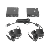 Kit extensor KVM HDMI y USB hasta 70 metros 1080P 60 Hz Cat 6 Uso 24/7 Salida de audio Transmite el Video y Controla tu DVR vía USB a distancia TT223KVM - SILYMX