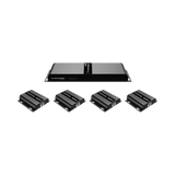 Kit Divisor y Extensor HDMI (Extender Splitter) Divide 1 Fuente HDMI a 4 Pantallas Extiende la señal HDMI hasta 120 m Resolución 1080P @ 60 Hz Cat 5e/6/6a Uso24/7 TT-314-HDBITT - SILYMX