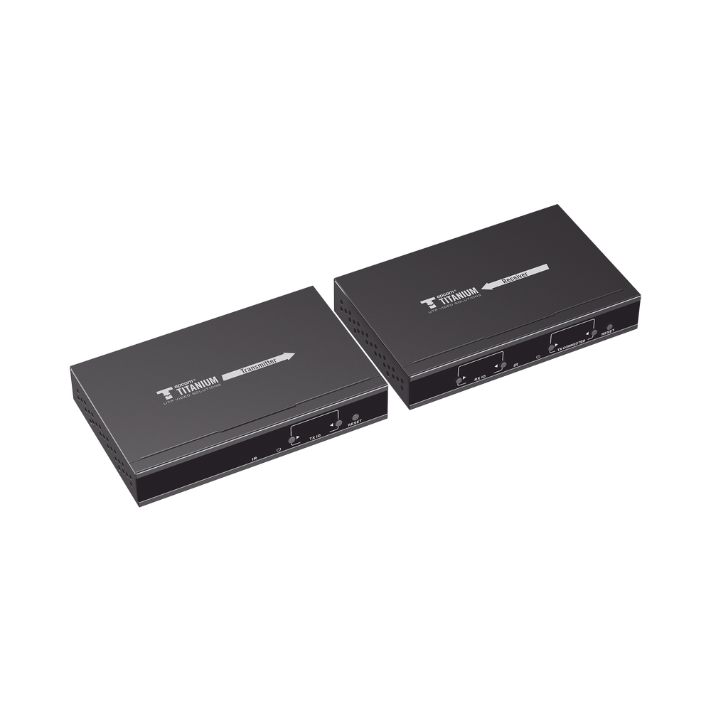 Kit Extensor HDMI MATRICIAL 120 metros 1080P 60Hz Cat6 Control por PC Control Remoto y Botón Compatible con Switch IGMP TT-383-MATRIX-4.0 - SILYMX