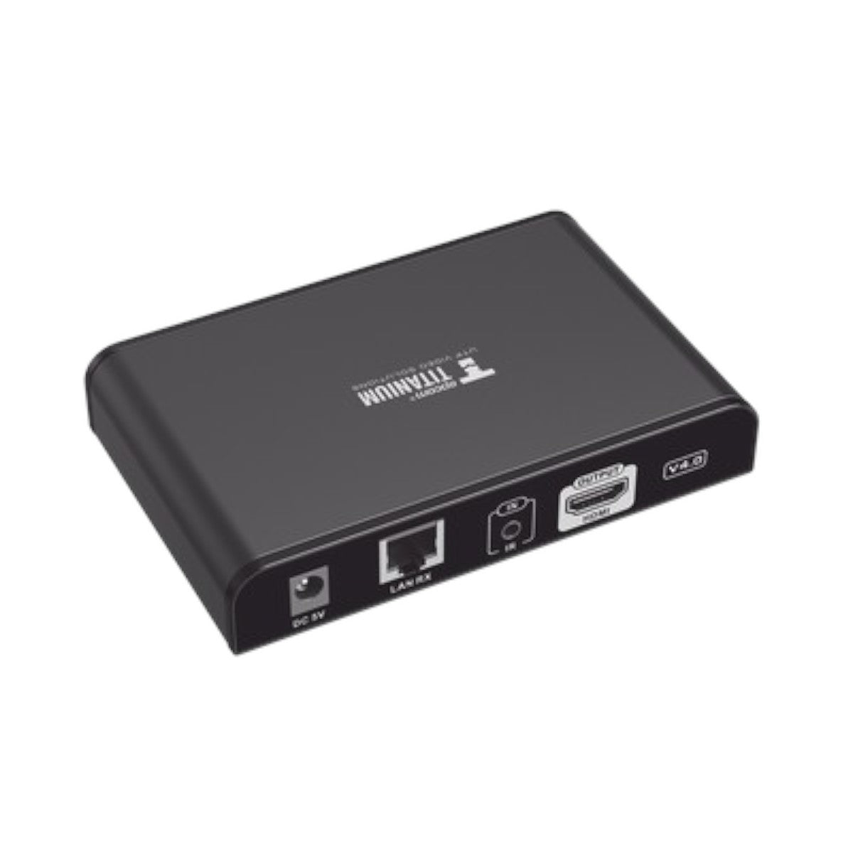 Receptor Compatible para Kits TT-383PRO4.0 / Resolución 1080P@60Hz / Cat 5e/6 / Distancia de 120 m / Control IR / Protocolo HDbitT / Compatible con Switch Gigabit . - SILYMX