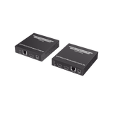 Kit Extensor KVM HDMI y USB hasta 120 metros Transmite el Video y Controla tu DVR vía USB a distancia Soporta resolución 4K 60Hz Cat 6, 6a y 7 Salida Loop en el Tx para visualización local TT582KVM - SILYMX