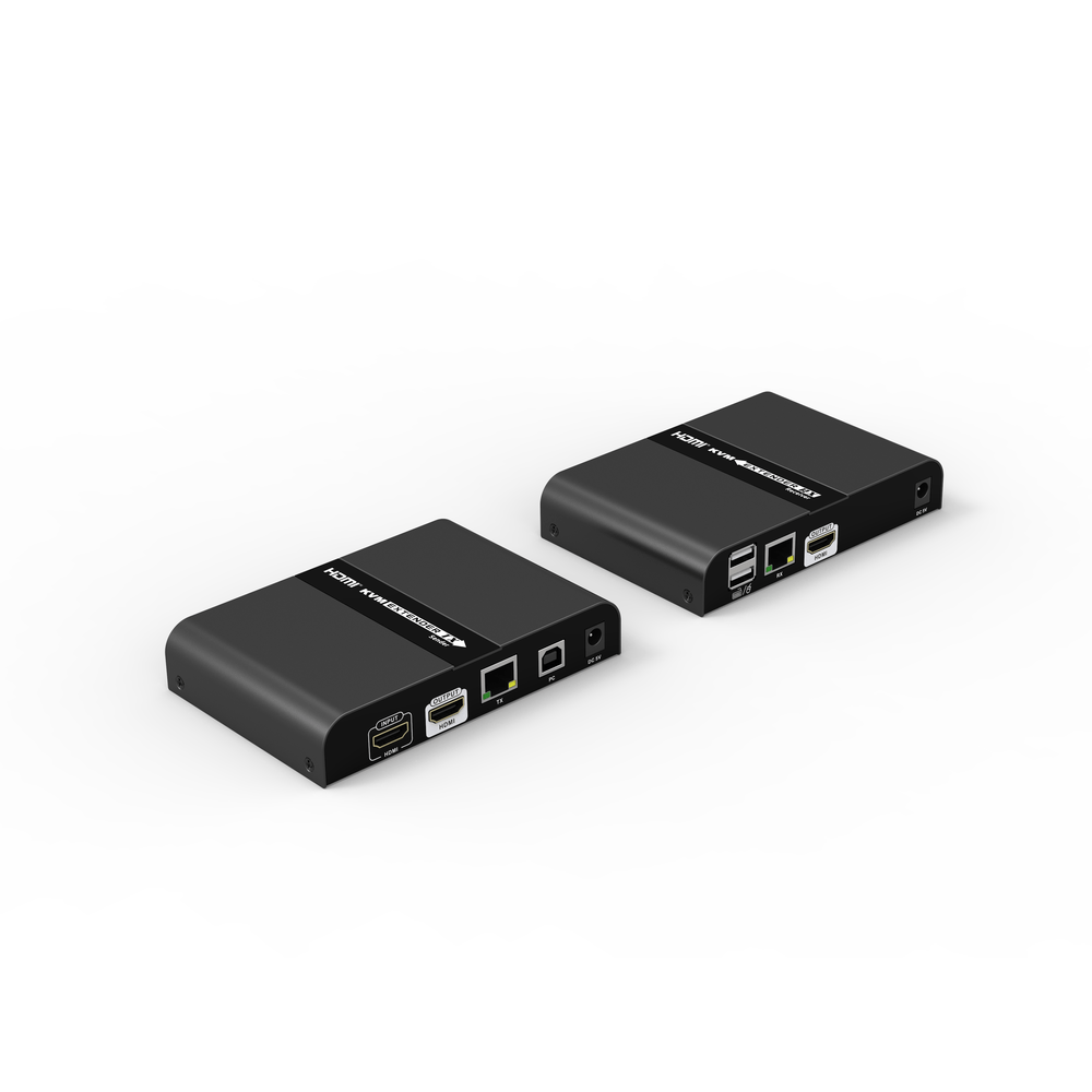 Kit extensor KVM HDMI y USB 2.0 hasta 100 metros Resolución 4K 60 Hz TT671KVM - SILYMX