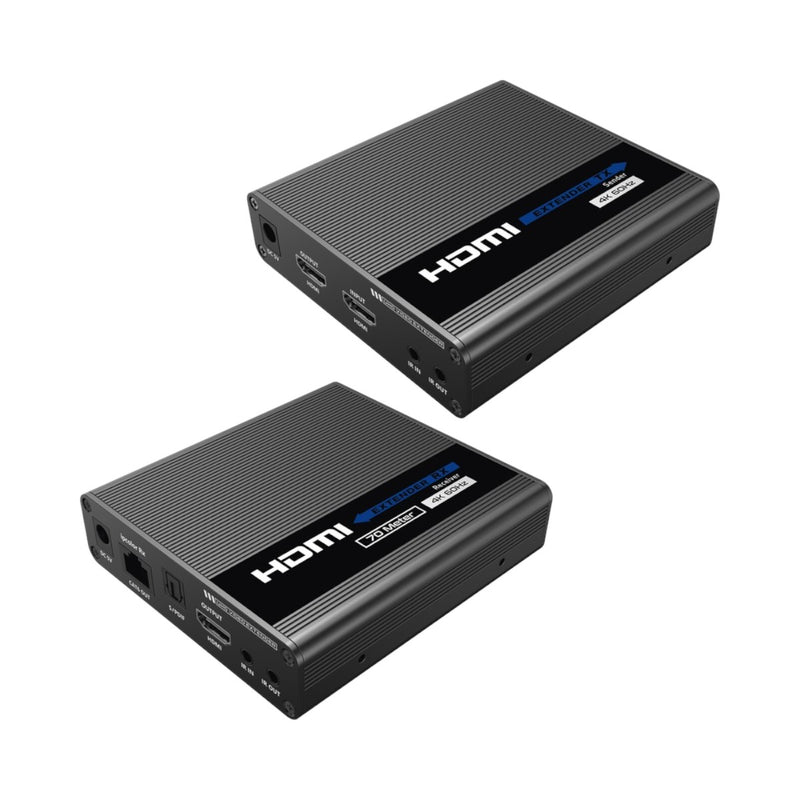 Kit Extensor HDMI hasta 700 metros con Conexión en Cascada TT-676 - SILYMX