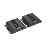 Kit Extensor HDMI para distancias de 120 metros 4K 30Hz por medio de UTP Cat 5e/6 Uno a Uno y Uno a Muchos Uso 24/7 Compatible con Switch TT-683-4.0 - SILYMX