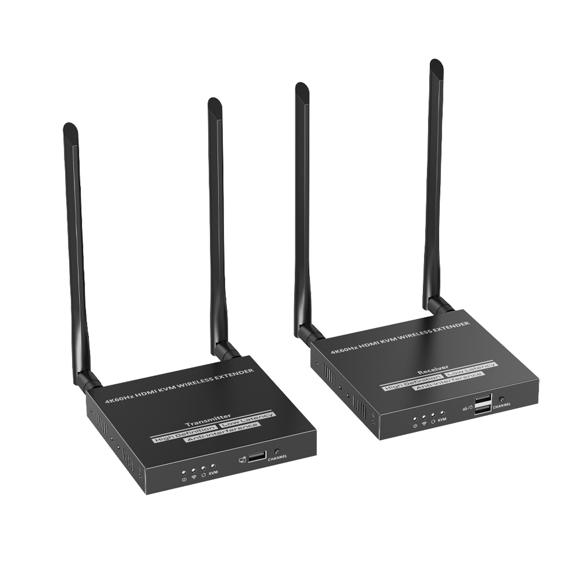 Kit Extensor Inalámbrico HDMI 4K@60Hz Alcance 50m Transferencia IR EPCOM TITANIUM TT699KVMV20 - SILYMX