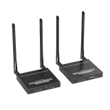Kit Extensor Inalámbrico ID4K 60Hz Transmisión hasta 50m Transferencia IR Emparejamiento SS TT699KVM - SILYMX