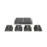 Kit Divisor y Extensor HDMI Extender Splitter Divide 1 Fuente HDMI a 4 Pantallas TT714PRO - SILYMX