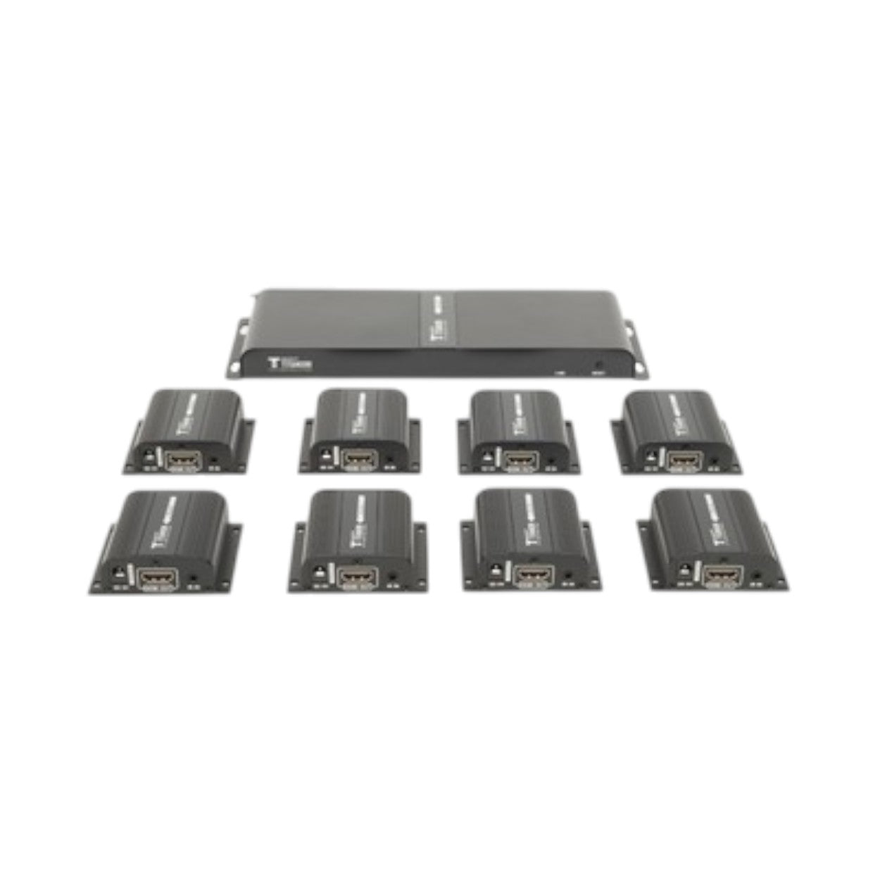 Kit Divisor y Extensor HDMI Divide 1 Fuente HDMI a 8 Pantallas TT718PRO - SILYMX