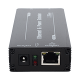 Transmisor para Extensor PoE TT-8001R 1 Puerto para recepción de video y alimentación (PoE) / IDEAL PARA DOMOS Y CAMARAS IP / Conexión en Cascada / Soporta PTZ´s de 60 W / Soporta IEEE802.3af/at (POE 600 METROS) - SILYMX