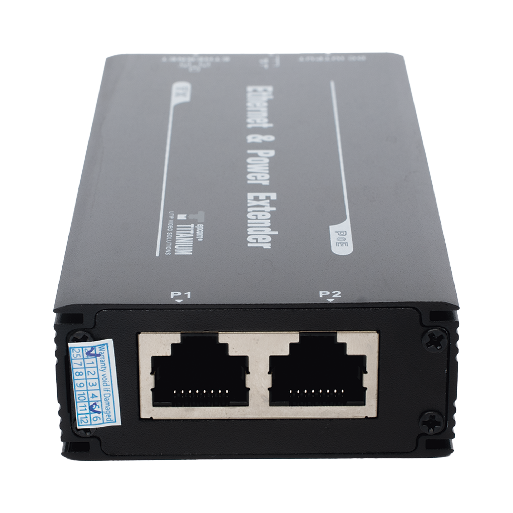 Transmisor para Extensor PoE TT-8001R 1 Puerto para recepción de video y alimentación (PoE) / IDEAL PARA DOMOS Y CAMARAS IP / Conexión en Cascada / Soporta PTZ´s de 60 W / Soporta IEEE802.3af/at (POE 600 METROS) - SILYMX