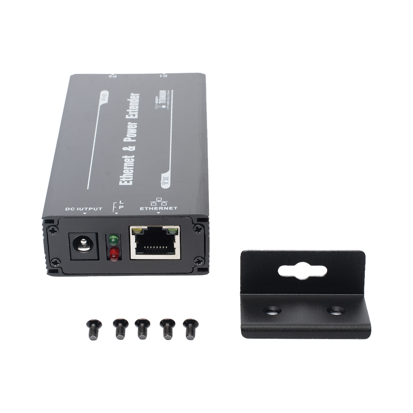 Transmisor para Extensor PoE TT-8001R 1 Puerto para recepción de video y alimentación (PoE) / IDEAL PARA DOMOS Y CAMARAS IP / Conexión en Cascada / Soporta PTZ´s de 60 W / Soporta IEEE802.3af/at (POE 600 METROS) - SILYMX