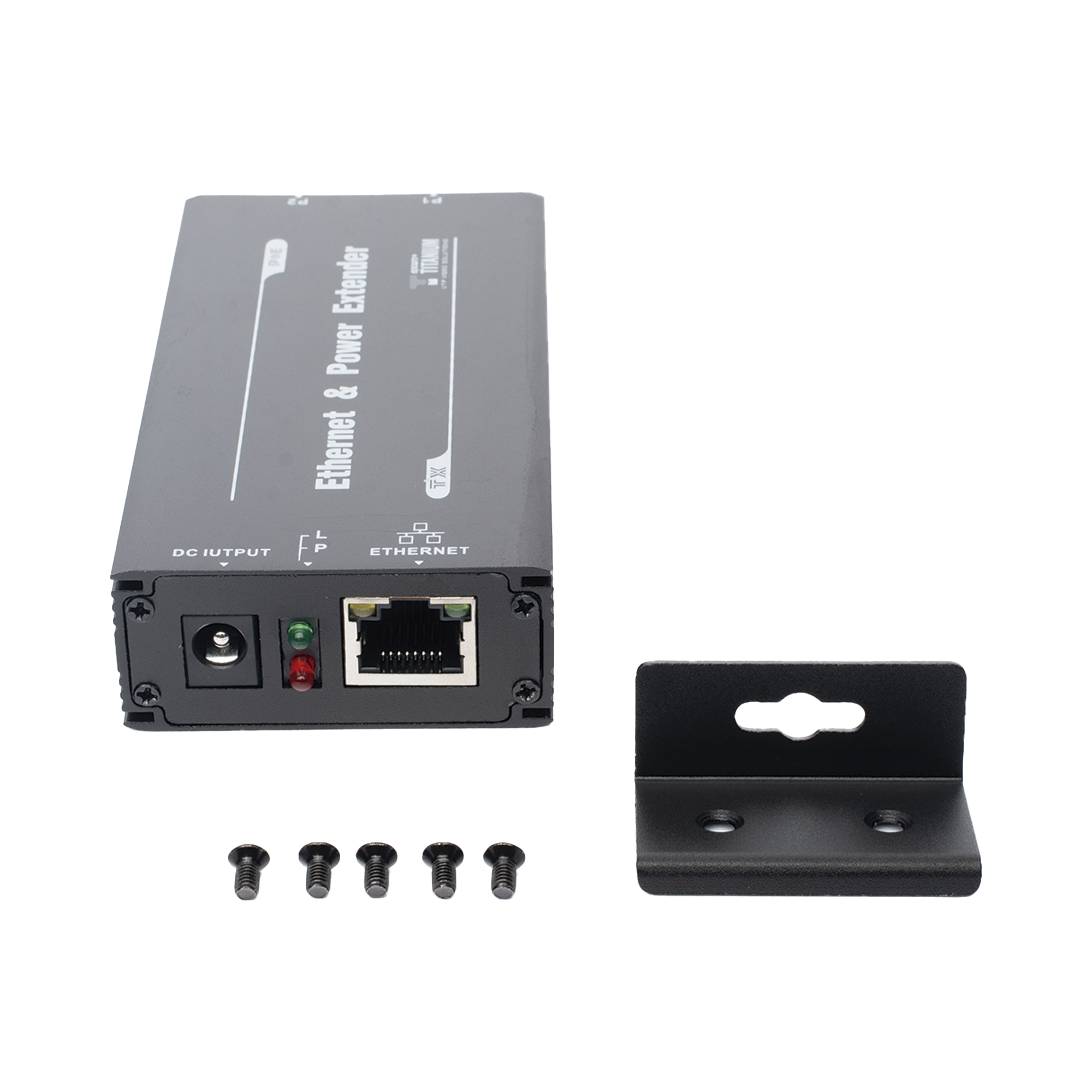 Transmisor para Extensor PoE TT-8001R 1 Puerto para recepción de video y alimentación (PoE) / IDEAL PARA DOMOS Y CAMARAS IP / Conexión en Cascada / Soporta PTZ´s de 60 W / Soporta IEEE802.3af/at (POE 600 METROS) - SILYMX