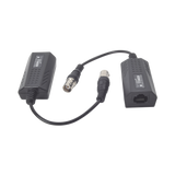 Kit EXTENSOR IP por cable CABLE COAXIAL para distancias de HASTA 200 m REUTILIZA EL CABLEADO EXISTENTE PARA CONECTAR CÁMARAS IP No Requiere Energía Transmisión en Tiempo Real Protección Contra Sobretensiones Incorporada TT-IP-CX - SILYMX